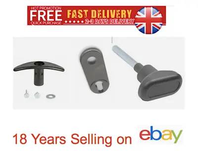 HENDERSON PREMIER Garage Door Handle 69mm Shaft Backing Plate Lock REPAIR KIT • £9.75