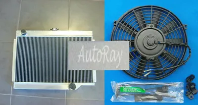 Aluminum Radiator For Holden EJ/EH 179 2.9L L6 MT Manual 62-65 +14 Inch Fan • $205