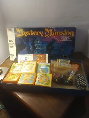 Mystery Mansion Board Game Milton Bradley 1984 Treasure Hunt InComplete READ • $25