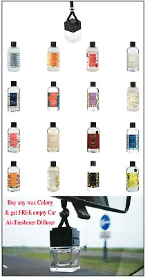 Wax Lyrical COLONY Reed Diffuser Refills 250ml & Car Air Freshener Diffuser • £16.99