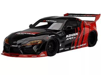 Toyota Pandem Gr Supra V1.0 Advan Sema 2019 1/18 Model Car By Top Speed Ts0358 • $139.99