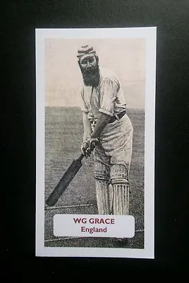 Cricket - WG GRACE - ENGLAND GLOUCS - Score Champions Of World Sport Trade Card  • £1.79