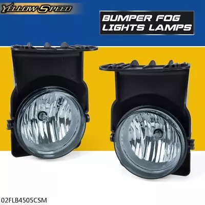 Bumper Fog Light Lamp Left+Right Fit For 03-06 GMC Sierra 1500 2500 3500 Pickup • $19.31