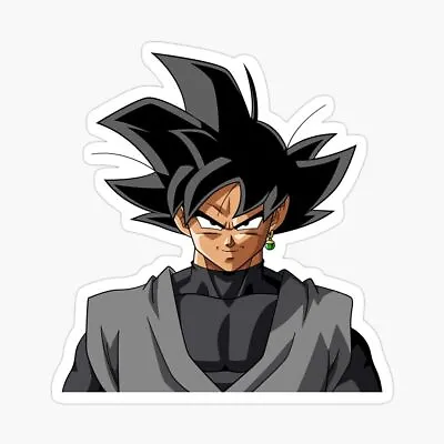 Black Goku Sticker Decal Vinyl For Car Truck Sticker 5 Inch • $6.45