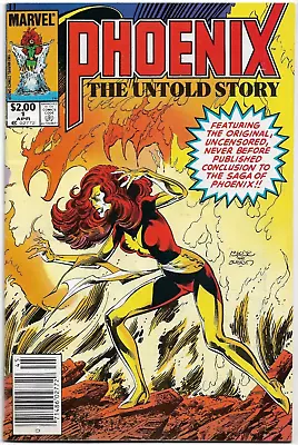 Phoenix The Untold Story#1 Vf/nm 1984 Newstand Edition Marvel Comics • £18.10