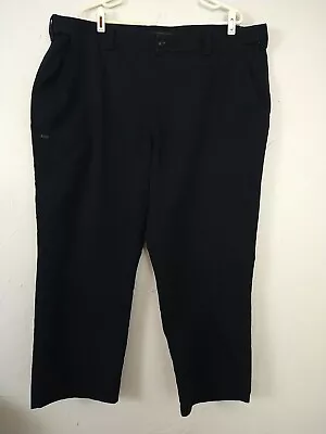 5.11 Tactical Pants Men 44x30(29) Black Durable Pockets Flat Elastic Side Waist  • $14.95