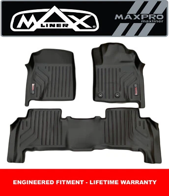 MaxPro Floor Mats 3D Mitsubishi Outlander 2019-2020 1st And 2nd Row • $195