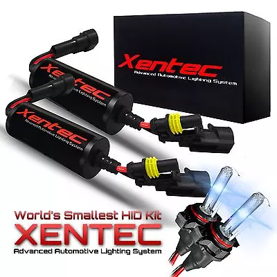 XENTEC 35w HID Conversion Kit H4 H7 H11 H13 9003 9005 9006 6K 5K Hi-Lo Bi-Xenon • $12.99