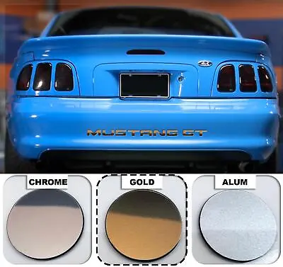 Raised Plastic Letters Compatible With 1994-1998 Mustang GT Models In Gold • $18.99