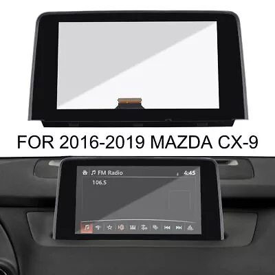 FOR 2016-2019 MAZDA CX-9 Car RADIO DISPLAY TOUCH-SCREEN GRT7-61-1J0 GRT7-61-1J0A • $58.99