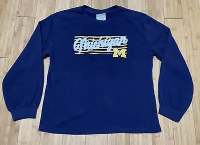 Champion • Michigan Wolverines | Crewneck Sweatshirt | Women’s Size M | CLEAN! • $24.99