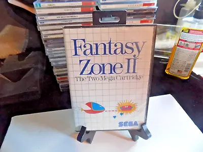 Fantasy Zone II CIB + Poster Good Shape Tested Sega Master System • $59.95