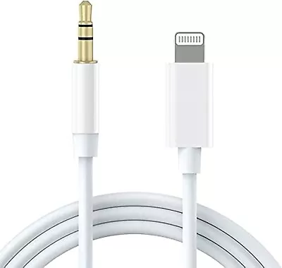 Apple Mfi Certified Aux Cord For IPhone Lightning To 3.5mm Aux Cable • $14.89