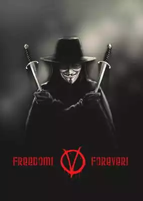 18982 V For Vendetta Movie Decor Wall Print Poster • $13.95