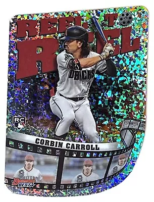 2023 Bowman's Best - Corbin Carroll Reel To Reel Mini Diamond Refractor DBacks • $12.99