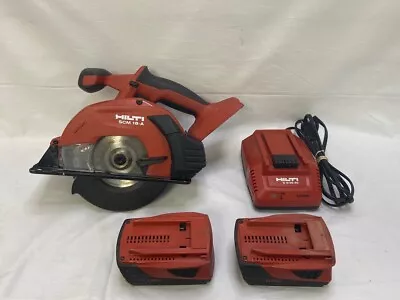 Hilti SCM 18-A CPC Metal Cutting Circular Saw With (2) 3.3ah Batteri (TDW032614) • $299.99