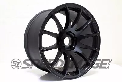 Rota Pwr Wheels Flat Black 18x9.5 +22 5x114.3 Fits 240sx S14 Evo X • $1055