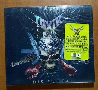 Toxik - Dis Morta Brazilian Edition 2023 W/ Slipcase And Poster • $16.99