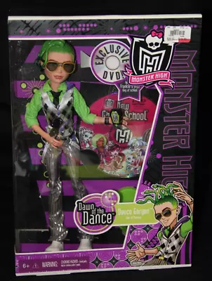 MB NRFB Mattel 2011 Monster High Dawn Of The Dance Deuce Gorgon • $225