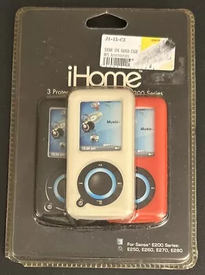 IHome 3 Protective Cases For Sansa E200 Series MP3 Player E250 E260 E270 E280 • $74.06