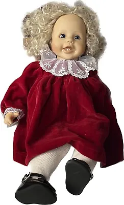 $80.49 • Buy Zapf Creation Max Zapf P.O. Designer Doll Toddler Girl Curly Hair 24  Tall