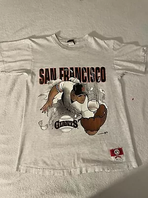 Vintage Nutmeg 90’s MLB San Francisco Giants T-Shirt Medium Made In USA • $60