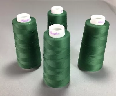 Maxi-Lock Serger Thread # 32279 Churchill Green Polyester 3000 Yards Lot Of 4 • $16.48