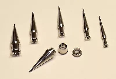 1 Pair 8g - 0g 316 Steel Taper Double Flare Combos • $2.49