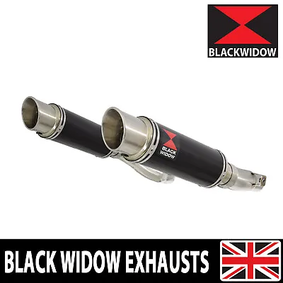 Z1000 Z1000SX 10-19 4-2 + Panniers Exhaust Silencers End Cans Round BG23R • £299.99