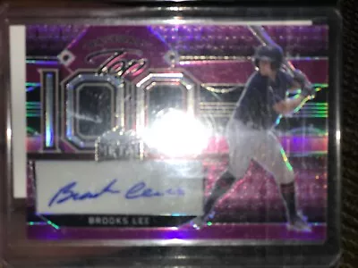 2023 Leaf Metal Top 100 Brooks Lee Pre-Production Proof Auto 1/1 Minnesota Twins • $39.99