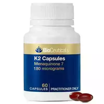 BIOCEUTICALS K2 Capsules 60 Capsules • $31.90