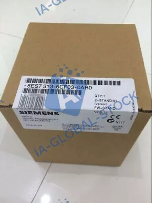 New Siemens 6ES7313-6CF03-0AB0 Simatic S7-300 CPU313C-2 DP  6ES7 313-6CF03-0AB0 • $266.98