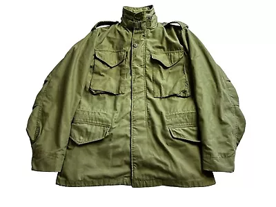 1971 Vietnam Era M65 Cold Weather Field Coat Jacket Size Small Regular Alpha • $64.79