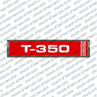 Chrome Badge #7043 To Suit T-350 Kenworth Truck Dash Or Interior  • $37