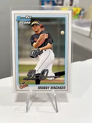 MANNY MACHADO - 2010 1st Bowman Draft #BDPP80 Orioles Padres • $0.99
