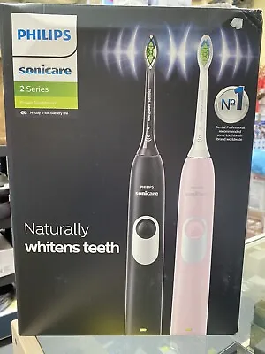 Philips Sonicare 2 Series Electric Power Toothbrush  Twin Handsets. Free Post • $119.99