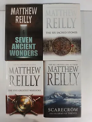 4 Book Crime Thriller Hardcover Bundle - Matthew Reilly • $49.95