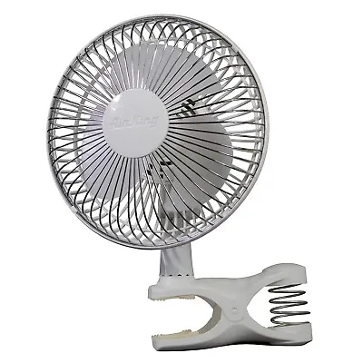 Air King 9145 6  Portable Clip Fan 2 Speeds Table Clip On Fan New In Box • $9.95