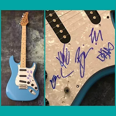 GFA I've Given Up On You X5 Band * REAL FRIENDS * Signed Electric Guitar R5 COA • $360