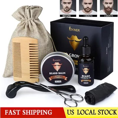 The Beard Club Advanced Growth Kit Healthy Full Hair Men Grooms Oil Serum Boosts • $16.18