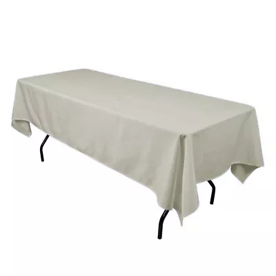 60  X 102  Rectangular Seamless Tablecloth For Wedding Restaurant Banquet Party • $6.99