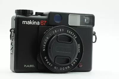 Plaubel Makina 67 Folding 120 Film Camera W/80mm F2.8 Nikkor Lens #752 • $2168.10