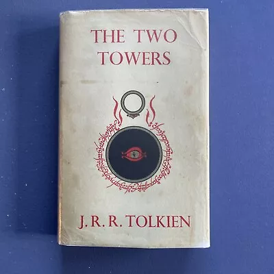 J.R.R. Tolkien The Two Towers 1st Edition 10th Impression 1963 Lord Of The Rings • £99.99