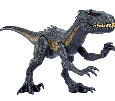 Jurassic WORLD DINO TRACKERS SUPER COLOSSAL *39  INDORAPTOR* HUGE DINOSAUR MIB • $21.99