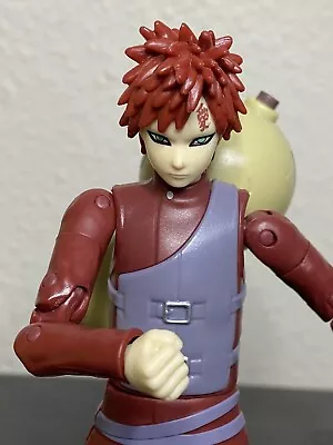 Naruto Shippuden Gaara W/ Gourd Bag - 6 “Action Figure Bandai Anime Heroes • $20