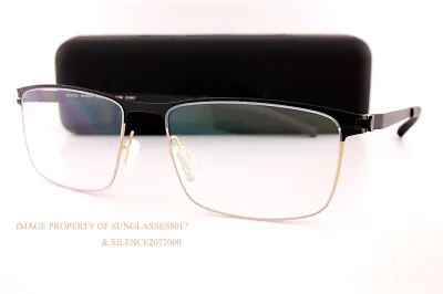 Brand New MYKITA Eyeglass Frames Xander Gold/Black For Women Men 55mm • $314.99