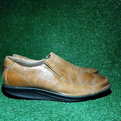 Skechers  Mens Shape-Ups Loafers Shoes Size 10.5 M US Brown Leather 66508 #NE8 • $24.49