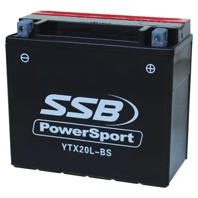 YTX20L-BS SSB Powersport MF Motorcycle Battery • $140