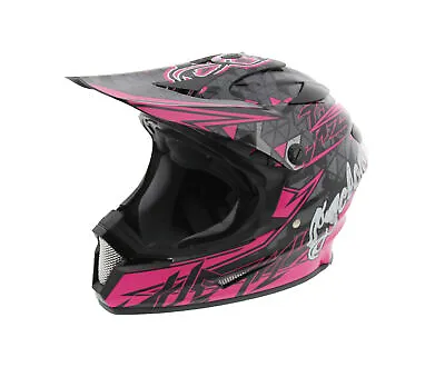 Cyclone ATV MX Motocross Dirt Bike Off-Road Helmet DOT/ECE Approved- Pink • $54.95