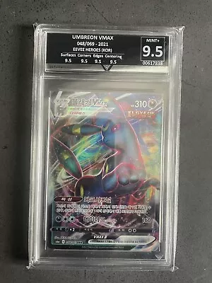 Umbreon VMAX 048/069 Eevee Heroes - 9.5 MINT+ • £20